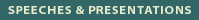 Speeches & Presentations